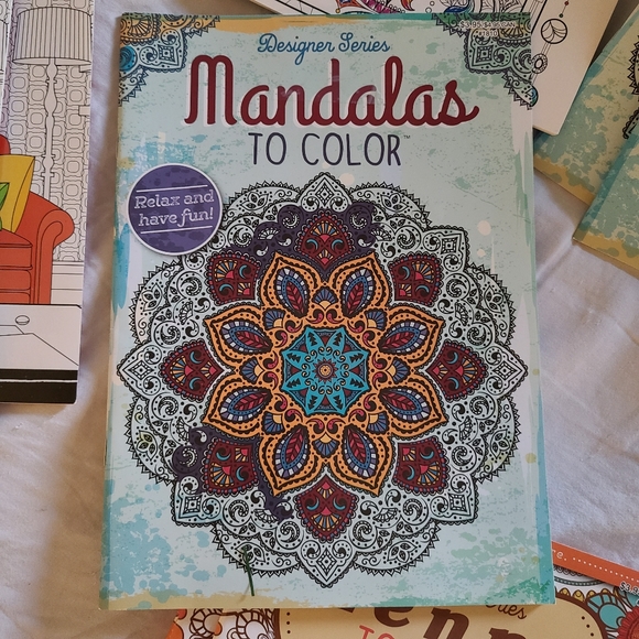 Simple Adult Coloring Books - Picture 6 of 13